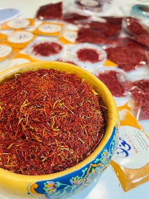 زعفران شکسته