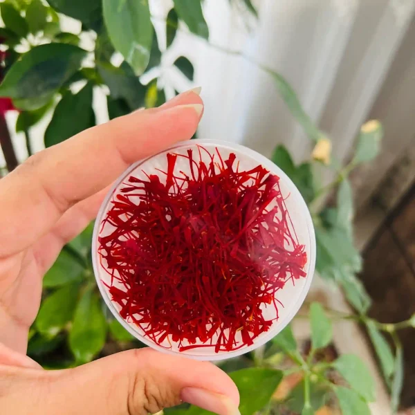 زعفران سوپرنگین صادراتی یک گرمی با کیفیت طبیعی