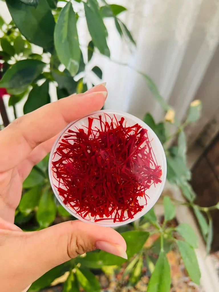 زعفران سوپرنگین صادراتی یک گرمی با کیفیت طبیعی