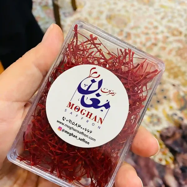 زعفران سوپرنگین صادراتی نیم مثقالی با کیفیت بالا